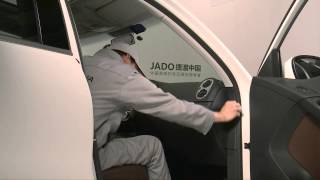 JADO D600S HD Car dash camera installation ways with car charger and AV line in hidden way [upl. by Faletti]