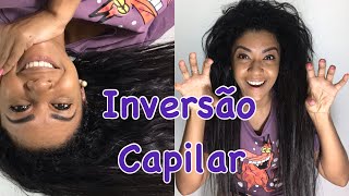 Inversão Capilar Usando tônico de alho e Óleo de rícino [upl. by Quill]