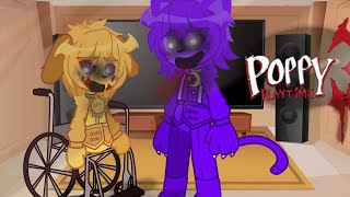 🇺🇲🇸🇦Poppy playtime characters reaction to thier videos Smiling crettres [upl. by Shay21]