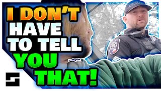 Cops Ask Too Many Questions  Retaliatory Traffic Stop [upl. by Onaicnop928]