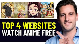 TOP BEST SITES TO WATCH ANIME FOR FREE LEGAL  FREE ANIME WEBSITES [upl. by Aninat]