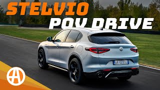 2024 Alfa Romeo Stelvio Competizione  POV Review [upl. by Nnylekoorb]