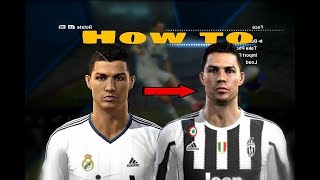 How To Install Faces in Pes 13  EASIEST METHOD  Facemaker Parker7 [upl. by Ylrebmik330]