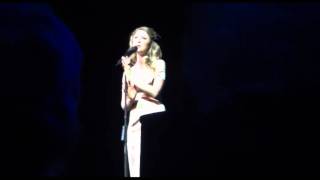 Songbird  Live by Hayley Westenra in Christchurch 2011 [upl. by Garwin294]