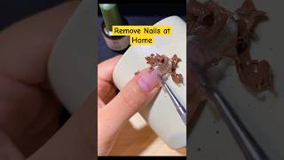 Easily remove your nails at home nailmanicure nailremover nailart shorts [upl. by Odidnac]