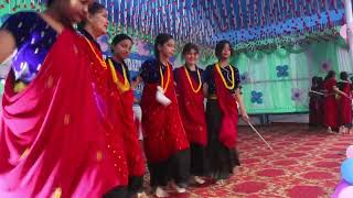 Tamang Song  Mendo Maya  Dance Performed by School Students [upl. by Brenn308]