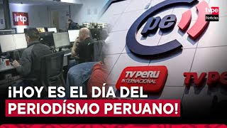 Hoy 1 de octubre se celebra el Día del Periodista Peruano [upl. by Livingston158]