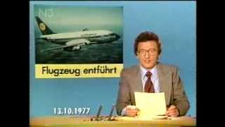 tagesschau 13 Oktober 1977  Entführung der Landshut [upl. by Mecke]