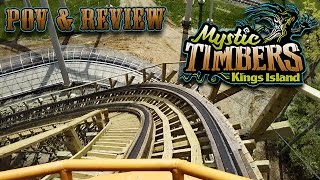 Mystic Timbers HD Front Seat On Ride POV amp Review Whats In The Shed Everything You Want To Know [upl. by Ailefo]