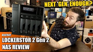 Asustor Lockerstor 4 Gen 2 NAS Review  Hardware Software and Apps [upl. by Teerell]