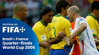 FULL MATCH Brazil vs France 2006 FIFA World Cup [upl. by Matuag]