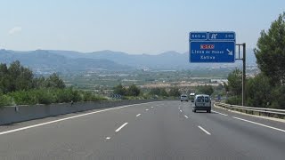 Spain A7 Valencia  Xàtiva [upl. by Winograd]