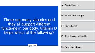 Session 18 Vitamins Q1 REVISED 11 5 24 [upl. by Llenet]