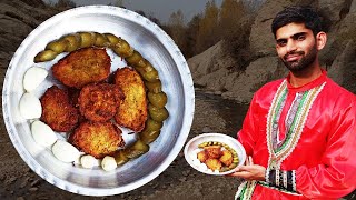 Best Potato Dish EVER  Persian Stuffed Potato Kotlet sibzamini  village cooking channel [upl. by Aniteb]