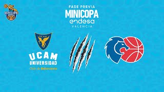 🔴 DIRECTO UCAM Murcia Redexis  Río Breogán  Fase Previa Minicopa Endesa 202122 [upl. by Norvol]