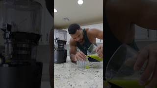 Pineapple wheatgrass shots🍍 recipe juicing kuvings [upl. by Arther471]