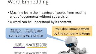 ML Lecture 14 Unsupervised Learning  Word Embedding [upl. by Morel972]