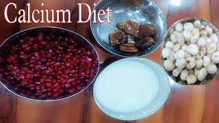 Calcium diet patanjali  कैल्शियम डाइट  Makhane me kya paya jata hai  खजूर खाने के फायदे [upl. by Lorita]