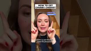 How To Get Chubby Cheeks shorts beautytips [upl. by Wiedmann]