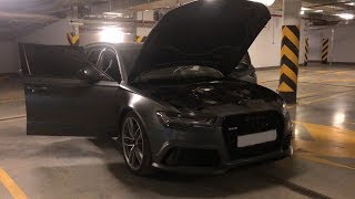 Audi RS6 Булкина Защитная плёнка на кузове  любимый авто  есть нюансы [upl. by Ailaroc777]