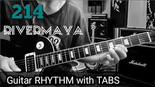 214guitar RHYTHM tutorial with TABS [upl. by Shurlock]