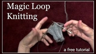 Magic Loop Knitting  how to do it [upl. by Reffineg]