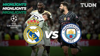 HIGHLIGHTS  Real Madrid 33 Man City  UEFA Champions League 202324  4tos  TUDN [upl. by Scheck]