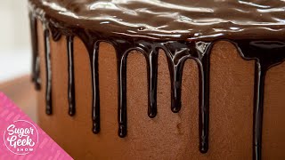 The perfect chocolate ganache drip recipe [upl. by Phillis]