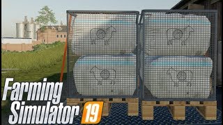 Farming Simulator 19 Gameplay  Selling Wool at the Spinnery [upl. by Erelia]