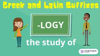 Latin Suffix LOGY [upl. by Dleifrag]