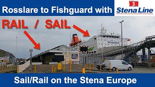 Rosslare to Fishguard aboard the Stena Europe [upl. by Shute]