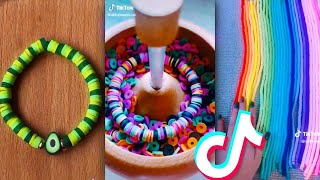 🎗️Clay Bead Bracelet TikTok Compilation 🎗️ Making Bracelet Edits Shorts amp Reels Small Business 216 [upl. by Hakaber271]