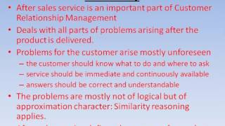 After Sales Service Or Post Sale Service [upl. by Toombs]