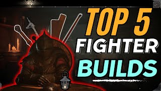 TOP 5 FIGHTER BUILDS  Dark and Darker [upl. by Nauhs]