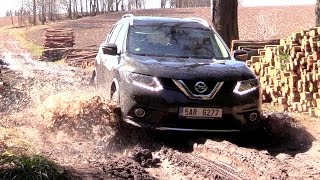 2017 Nissan XTRAIL Off road driving footage [upl. by Awjan]