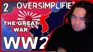 WW2  OverSimplified Part 2  OverSimplified  Reaction [upl. by Lednew]