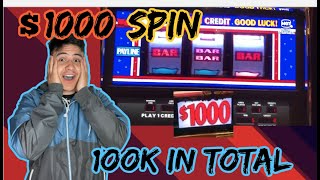 1000 Spins on Top Dollar 4 Machine Jackpots Over 100K In Winnings Shorts [upl. by Llieno]