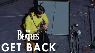 Paul plays and Compose quotGet Backquot for first time  The Beatles Get Back [upl. by Drawe]