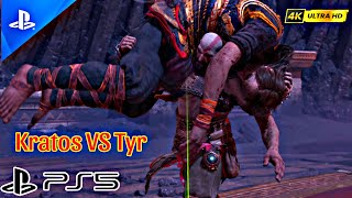 God of War Ragnarok  Valhalla  Kratos vs Tyr Part 2  4k 60fps PS5 [upl. by Marielle861]