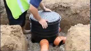 HOW TO Install Underground Drainage With Floplast  Drainage Sales [upl. by Strawn446]