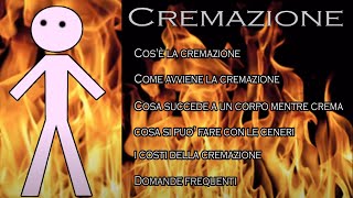 Tutto sulla cremazione Cosa succede a un corpo durante la cremazione [upl. by Eemak]