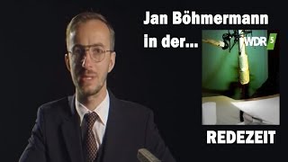 Jan Böhmermann in der quotWDR5 Redezeitquot 14102013 [upl. by Duffie211]