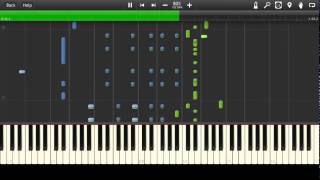 Nayer Ft Pitbull amp Mohombi  Suavemente Synthesia Tutorial [upl. by Shepley622]