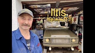 VW Iltis lackieren [upl. by Teddman]