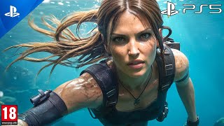 Tomb Raider 2024 Trailer PS5 Pro  Realistic Immersive Ultra Graphics Gameplay 4K HDR  Lara Croft [upl. by Pickard937]