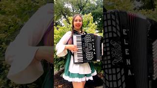 Pennsylvania polka accordion cover accordion girl pennsylvania music elenastenkina [upl. by Toblat]