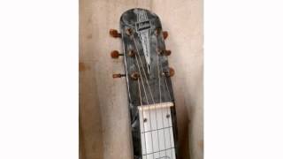 Silvertone Lap Steel Guitar tarohan [upl. by Nayarb]