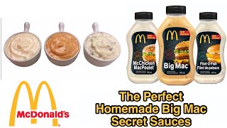 3 Types of Burger Sauces Recipe  The Perfect Burger Sauce  Delicious amp Easy Sauce [upl. by Oicul283]