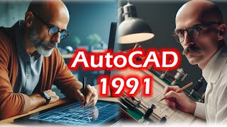 Installo AutoCAD del 1991  Computer Aided Design [upl. by Tesler]