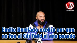 Emilio Bonifacio habló sobre las posibilidades de ser dirigente en el futuro [upl. by Enyamart]